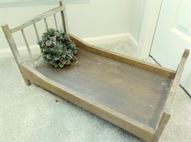 antique doll bed