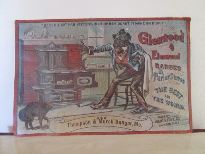 Black Americana Advertising Poster