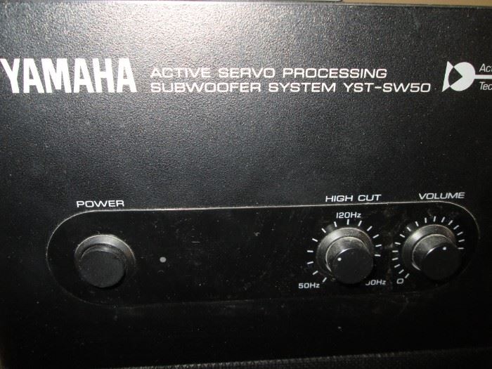 Yamaha Subwoofer System #YST-SW50