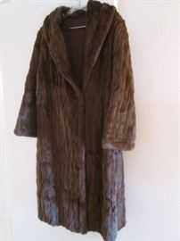 Several Vintage Furs, including this Mink Coat