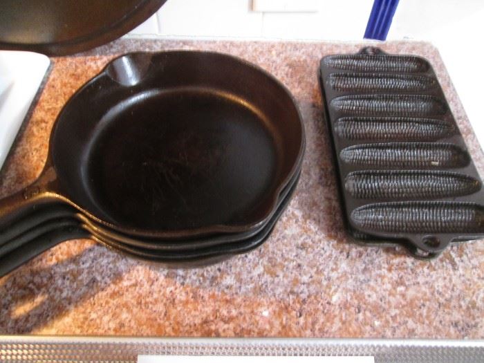Terrific Cast Iron Collection! Come early for the best choices!!!