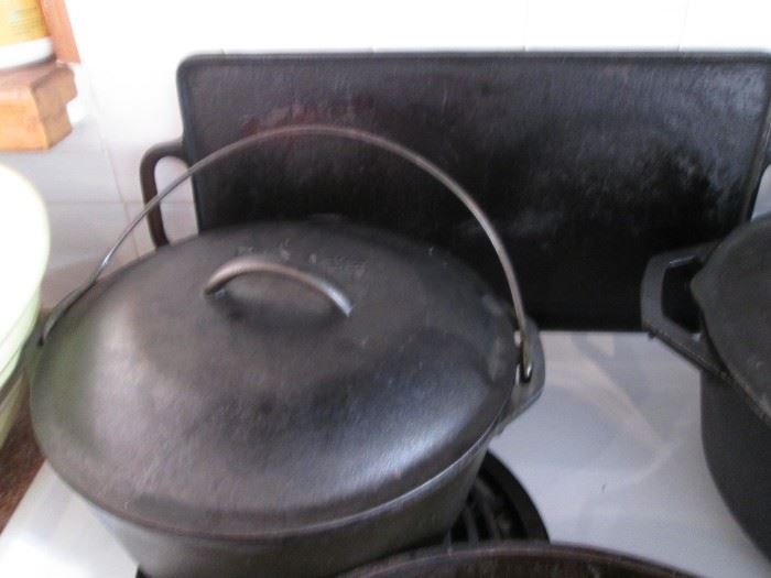 Several Dutch Ovens