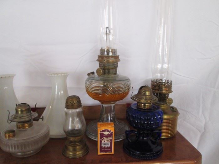 Collection Details. We also have several Milk Glass Reflectors for Kerosene Lamps