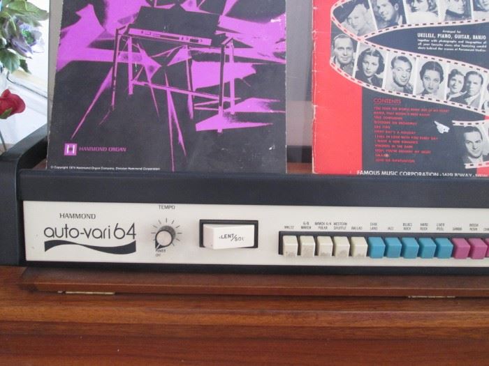 Vintage Hammond Auto-Vari 64 Analog Drum Machine, Circa 1970's