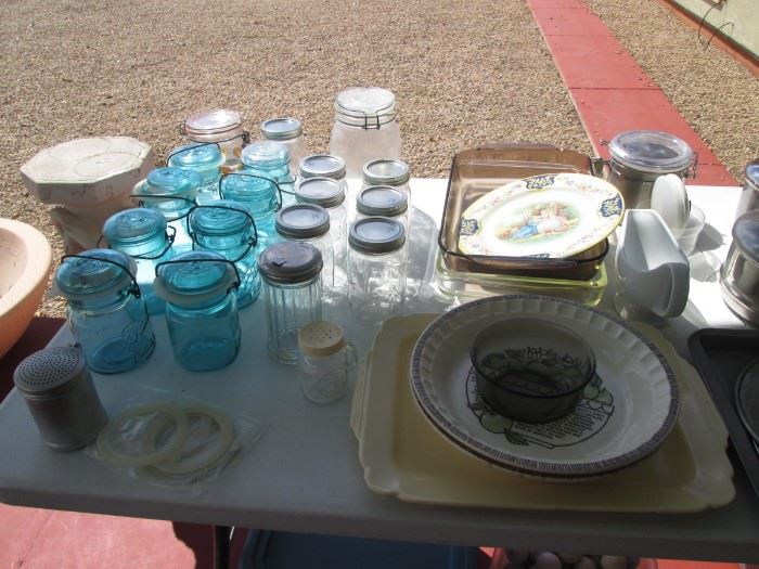 Jars, both Old & New