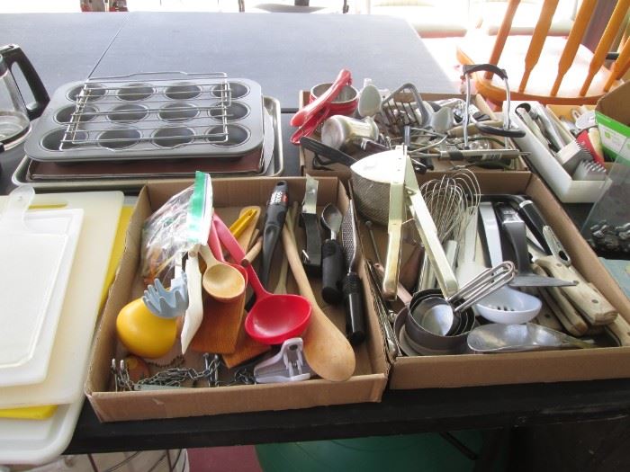 Loads of Cutlery and Kitchen Tools