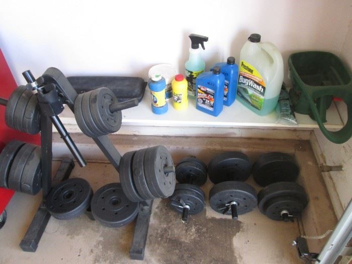 Weights and Rack