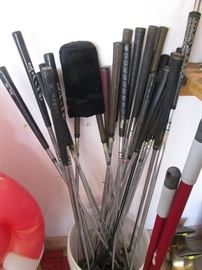 Golf Clubs, Ping Putters and Lots of Balls