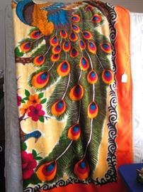 Korean Mink Peacock Blanket
