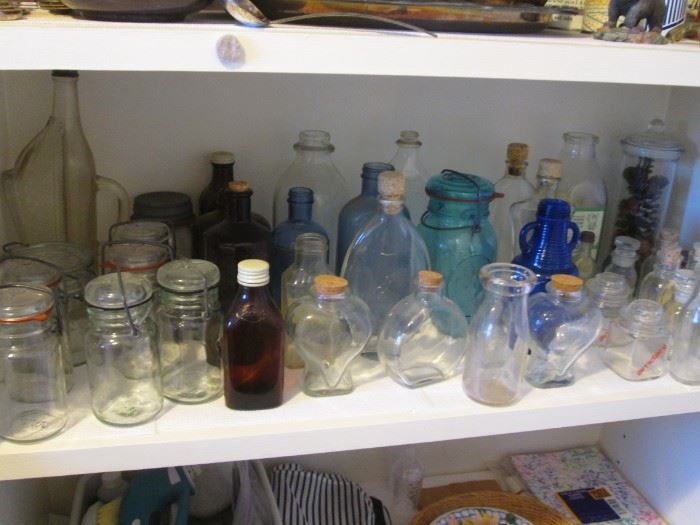Old Jar & Bottle Collection
