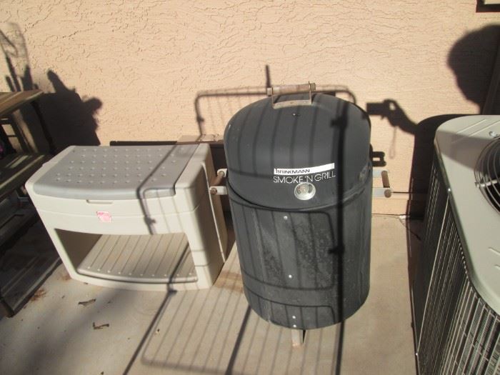 Smoker and Outdoor Storage Units