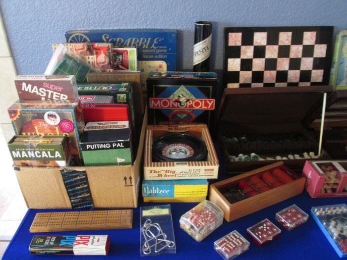 Games, Dice, Cards