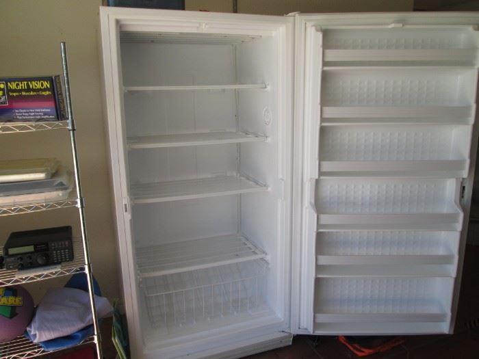 Freezer Interior, Clean and Working