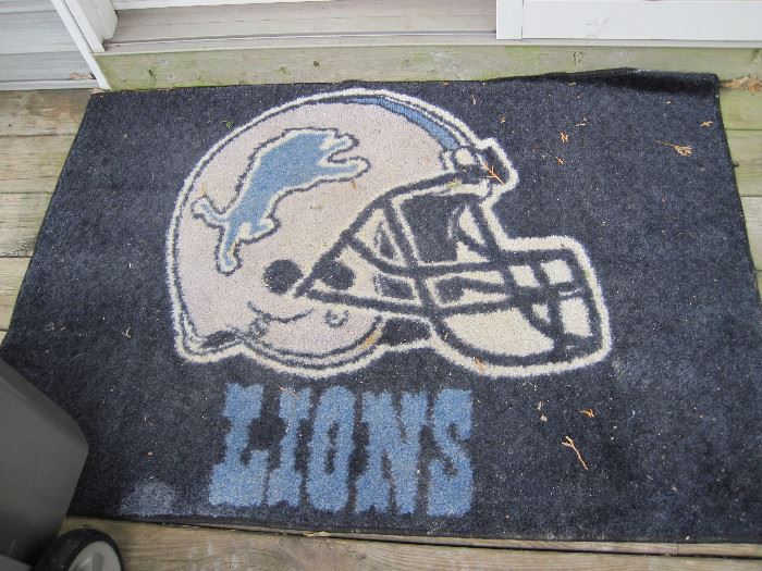 Detroit Lions Door Mat