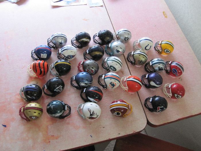 Mini Helmets - Some Signed