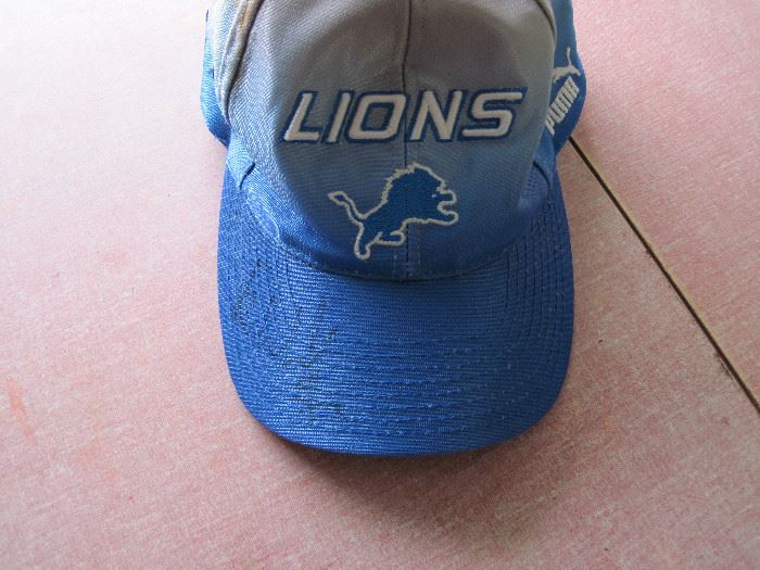 Brian Westbrook Signed Hat