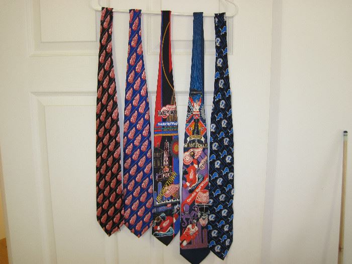 Limited Edition Detroit Red Wings Ties & Lions Tie