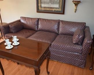 Sofa, Coffee Table, Wall Art