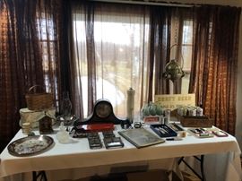 Coca-Cola Aluminum Carrier, PO Box Doors, Clock, Vintage Pens and more