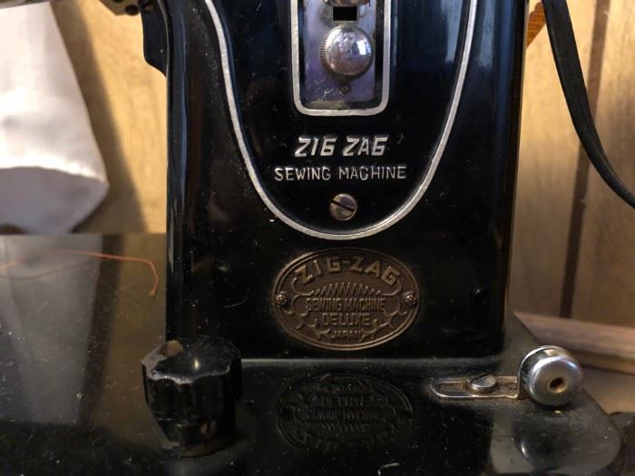Zig-Zag Sewing Machine Front