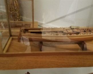 Mini handmade ship