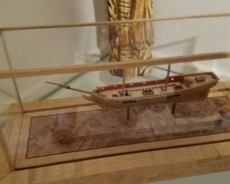 Miniature ship