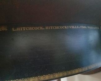 Hitchcock table and chair set