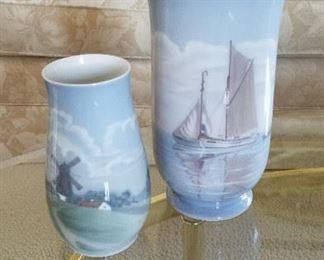 Beautiful Bing and Grondahl vases