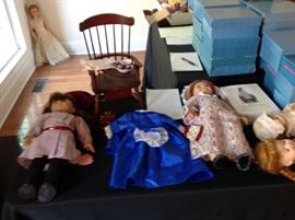 AMERICAN GIRL DOLLS & CLOTHES        FELICITY & SAMANTHA