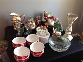 Assorted Christmas including Fitz & Floyd