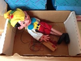 Vintage Pinnochio Marionette