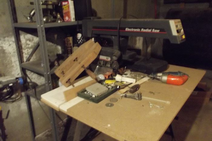 Craftsman Radial Arm Table Saw (wide view)