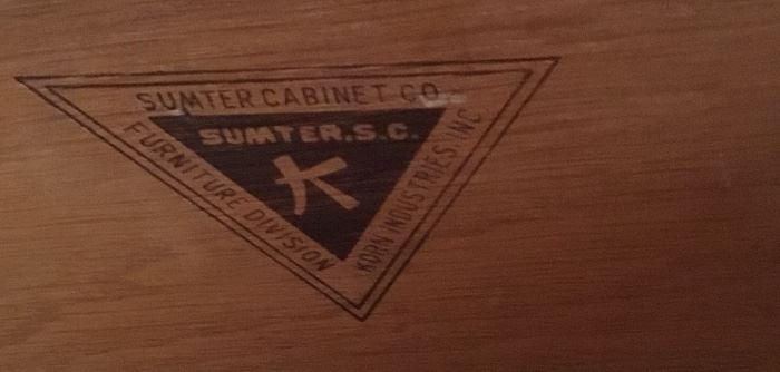SUMTER CABINET CO. CORNER DESK UNIT