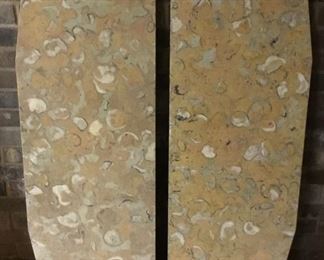 MARBLE SLAB SHELVES