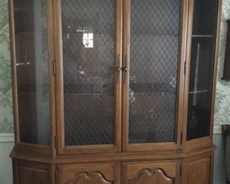 VINTAGE DAVIS CABINET CO. CHINA HUTCH