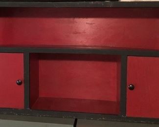 PAINTED SHELF UNIT