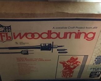 NFL WOOD BURNING KIT