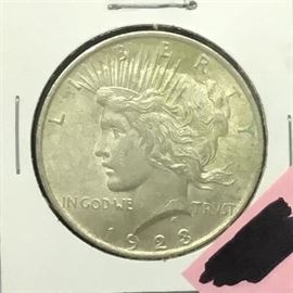 1923 PEACE DOLLAR