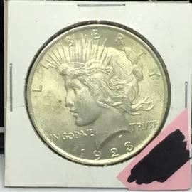 1928 PEACE DOLLAR