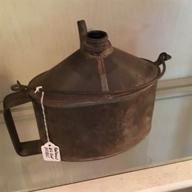 ANTIQUE RAILROAD OIL CAN