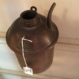 ANTIQUE "EAGLE" RAILROAD OIL CAN
