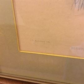 VINTAGE LITHOGRAPH