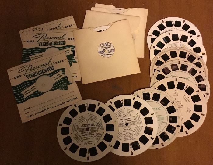 VINTAGE VIEWMASTER DISCS