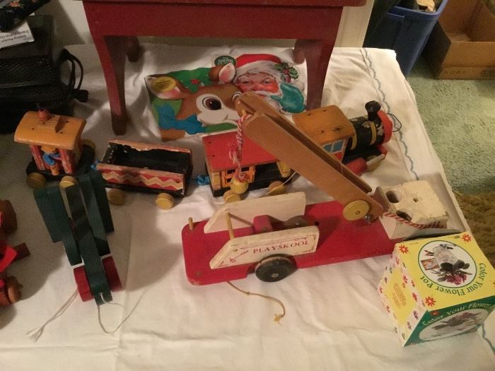 VINTAGE PLAYSKOOL TOYS