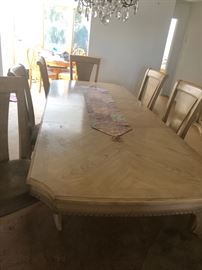 Dining room table and  6 chairs