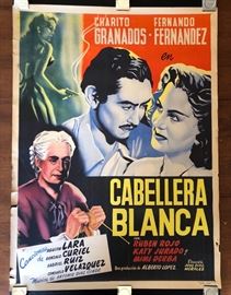 Old Mexican original movie poster 
