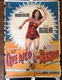 Old Mexican movie poster 
