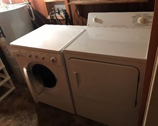 Washer $ 120.00  Dryer $ 120.00