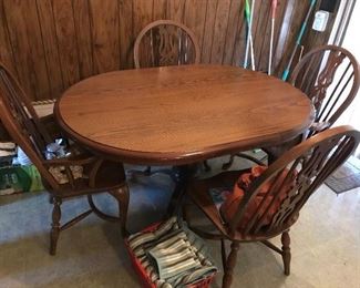 Table / 4 Chairs $ 140.00