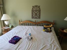 King size bed ( all included) $120